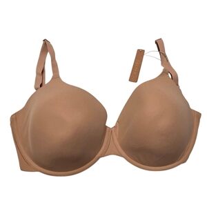 Skims Fits Everybody Tshirt Demi Bra Tan 34DDDD NWT